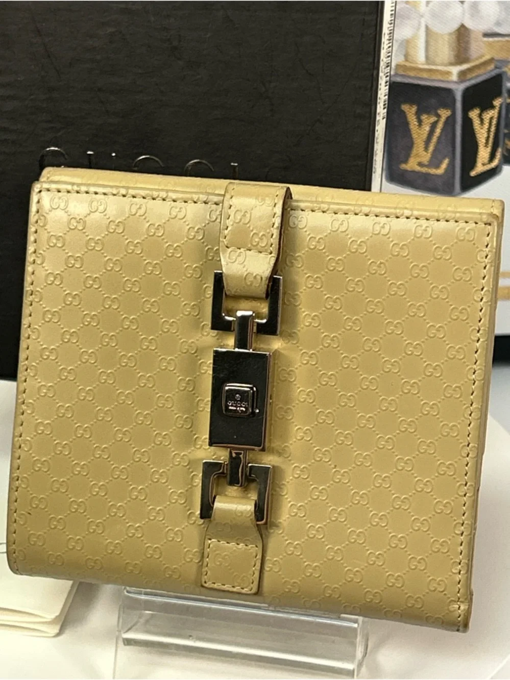 GUCCI Jackie Leather Bifold Wallet 😍🔥 - Picture 10 of 17